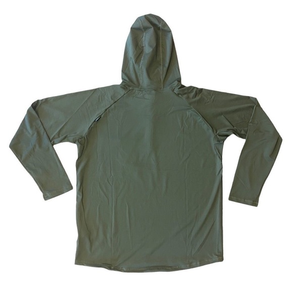 SKINNY WATER CULTURE - SWC - Hawksbill Hoodie  in Green (Rare Color) - Picture 10 of 16